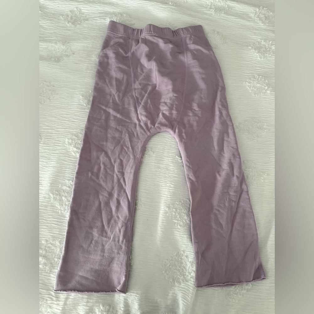 Nili Lotan Lavender Cropped Track Pants - Picture 9 of 12